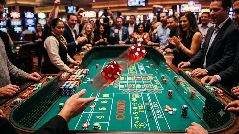 Den komplette guiden til craps: Regler, strategier og odds på nettcasino