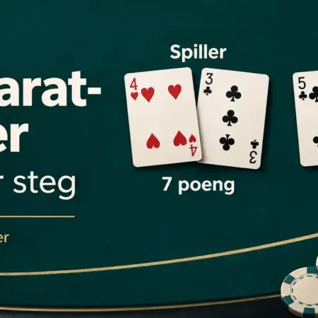 Baccarat-regler: slik spiller du baccarat steg for steg