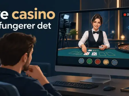 Live casino forklart: slik fungerer spill med ekte dealer