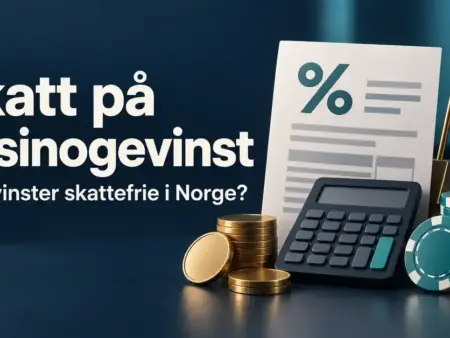 Skatt på casinogevinst: er gevinster skattefrie i Norge?