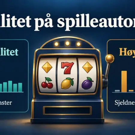 Volatilitet på spilleautomater: hva varians betyr for spillet